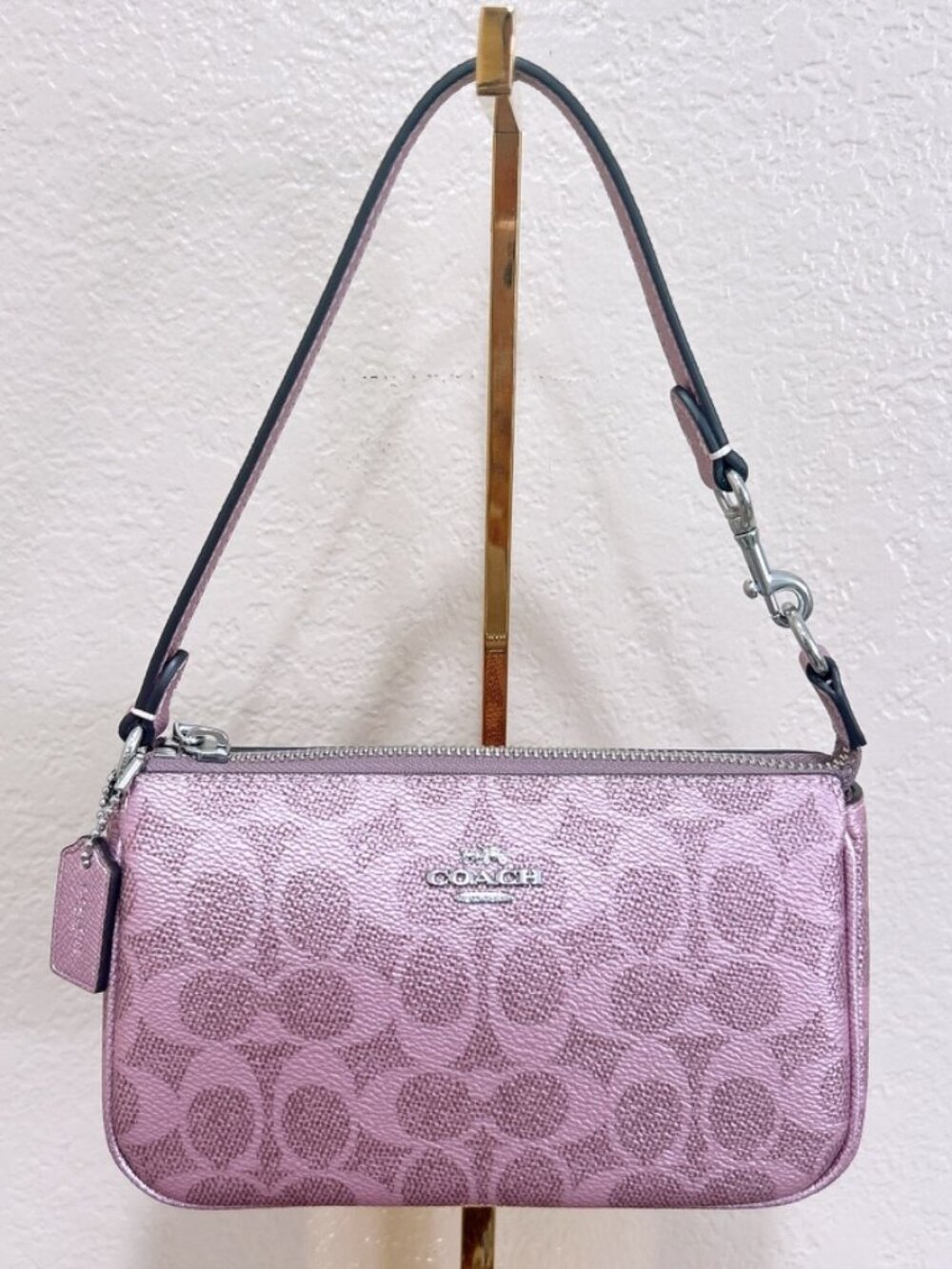 Nwt Coach Boxed Nolita 19 And Charm Set In Signature Canvas CCK96 holiday gift - Picture 2 of 15